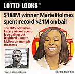 marie holmes lottery